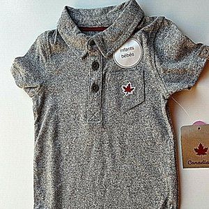 Canadiana Short Sleeve Onesie